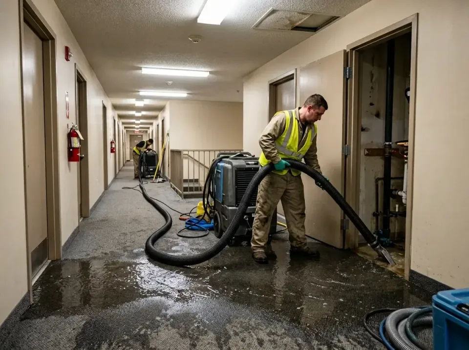 multi-unit-apartment-hallway-f-005 — frequently asked questions, Emergency Burst Pipe Water Extraction & Removal in Scarsdal…
